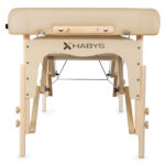 Olivia zwangerschapsmassagetafel inklapbaar beige Habys