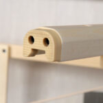 Olivia zwangerschapsmassagetafel inklapbaar beige Habys
