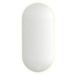 Oval II spiegel met verlichting Comfortel