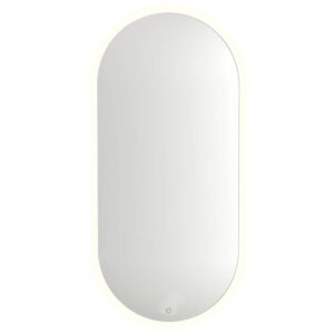 Oval II spiegel met verlichting Comfortel