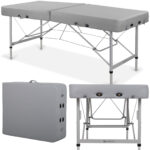 Panda Cranio Sacral inklapbare massagetafel 80 cm grijs Habys