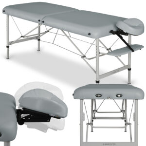 Panda inklapbare massagetafel 60 cm grijs Habys