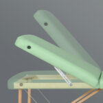 Panda Plus inklapbare massagetafel 70 cm groen Habys