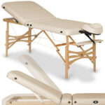 Panda Plus massagetafel lichthout 70 cm beige Habys