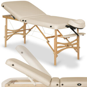 Panda Plus massagetafel lichthout 70 cm beige Habys