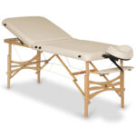 Panda Plus massagetafel lichthout 70 cm beige Habys