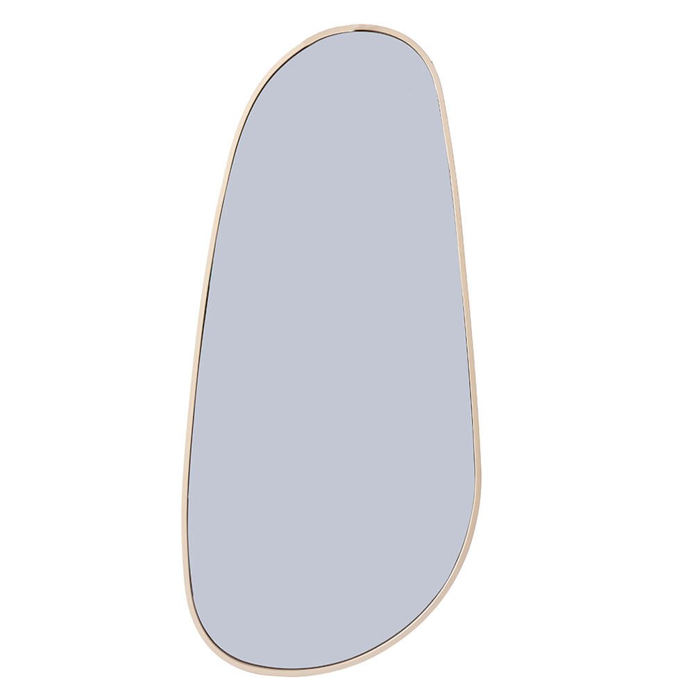 Pebble spiegel organische vorm beige Comfortel Pebble spiegel organische vorm beige Comfortel