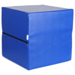 Positioneringskubus 40x40x40 cm marineblauw Habys