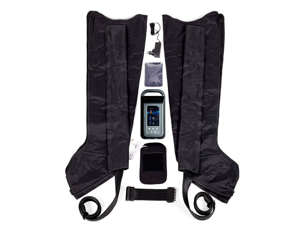 Pro-8 pressotherapie apparaat 8 kamers met verwarming Habys Pro-8 pressotherapie apparaat 8 kamers met verwarming Habys