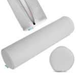 Rolkussen 15x60 halfrond lichtgrijs Habys