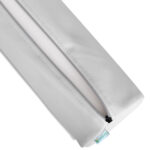 Rolkussen 15x60 halfrond lichtgrijs Habys