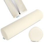 Rolkussen 15x60 rond ivoor Habys