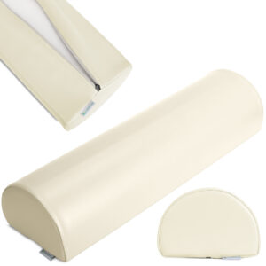 Rolkussen halfrond beige Habys