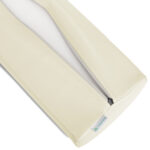 Rolkussen halfrond beige Habys