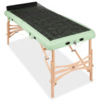 Rolvel 70 cm geperforeerd zwart Habys