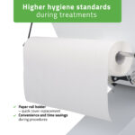 Selia PRO 4 behandelstoel elektrisch kantelbaar wit Habys