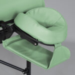 Smart inklapbare massagetafel 70 cm aluminium groen Habys