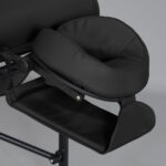 Smart inklapbare massagetafel 70 cm aluminium zwart Habys