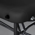 Smart inklapbare massagetafel 70 cm aluminium zwart Habys