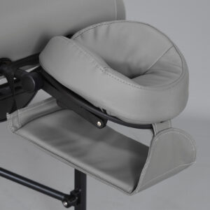 Smart inklapbare massagetafel aluminium 70 cm grijs Habys