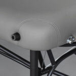 Smart inklapbare massagetafel aluminium 70 cm grijs Habys