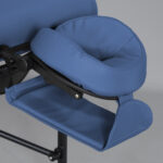 Smart inklapbare massagetafel aluminium X-Lock donkerblauw Habys