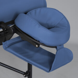 Smart inklapbare massagetafel aluminium X-Lock donkerblauw Habys
