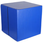 Steunkubus 50x50x50 cm marineblauw Habys