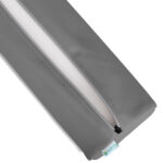 Steunrol 15x60 rond grijs Habys