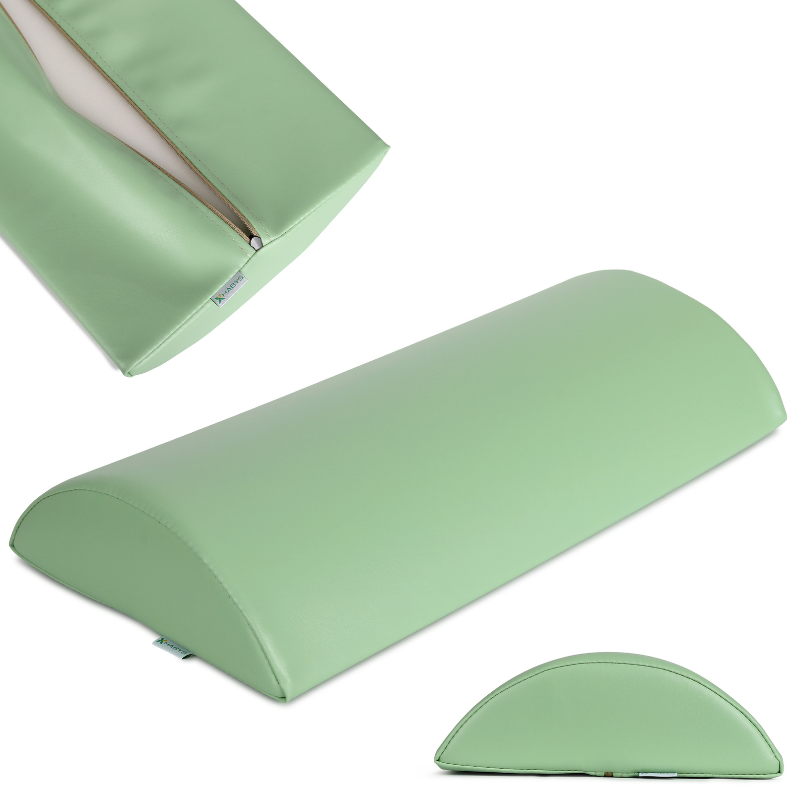 Steunrol 60x30x15 cm groen Habys Steunrol 60x30x15 cm groen Habys