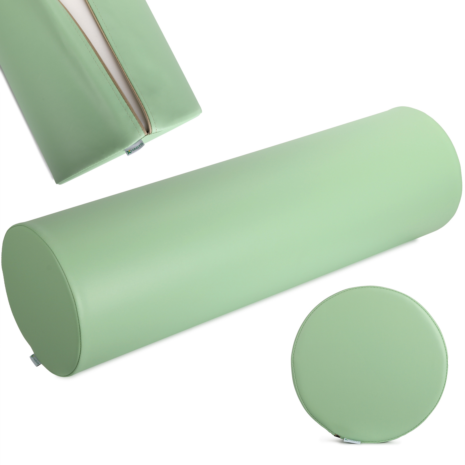 Steunrol rond 30x100 cm groen Habys Steunrol rond 30x100 cm groen Habys