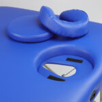 Structural 102 Comfort inklapbare massagetafel marineblauw Habys