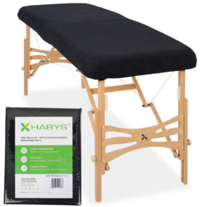 Tafelhoes 60 cm badstof zwart Habys