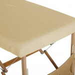 Tafellaken badstof 200x70 cm beige Habys