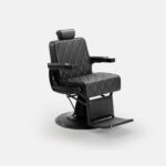 TAPER 2.0 barberstoel elegant ronde voet MUDI