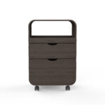 THUL trolley met wielen wengé Silverfox