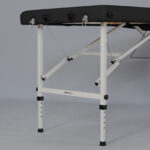 Torina inklapbare massagetafel 71 cm zwart Habys