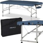 Torina inklapbare massagetafel blauw Habys