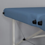 Torina inklapbare massagetafel blauw Habys