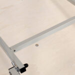 Torina inklapbare massagetafel blauw Habys