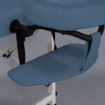 Torina inklapbare massagetafel blauw Habys