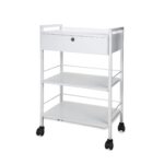 Trolley met lade wit DD Wellness