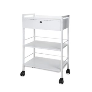 Trolley met lade wit DD Wellness