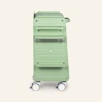 Trolley multifunctioneel met lades lichtgroen NAGGURA