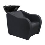 VELARIS wasstoel met vering zwart PLANET HAIR