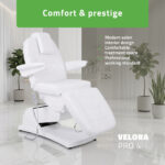 Velora PRO 4 behandelstoel elektrisch wit Habys