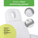 Velora PRO 4 behandelstoel elektrisch wit Habys