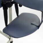 Verona inklapbare massagetafel blauw Habys