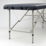 Verona inklapbare massagetafel blauw Habys