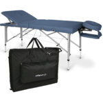 Vesta massagetafel met verstelbare rugleuning groen Habys